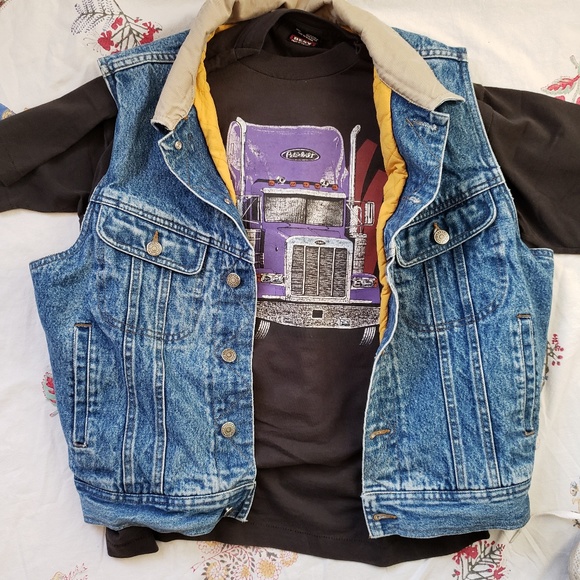 GAP Jackets & Coats | Mens Vintage Gap Denim Vest With Quilted Interior | Poshmark